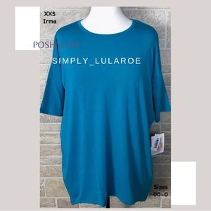 LuLaRoe Solid Blue Irma